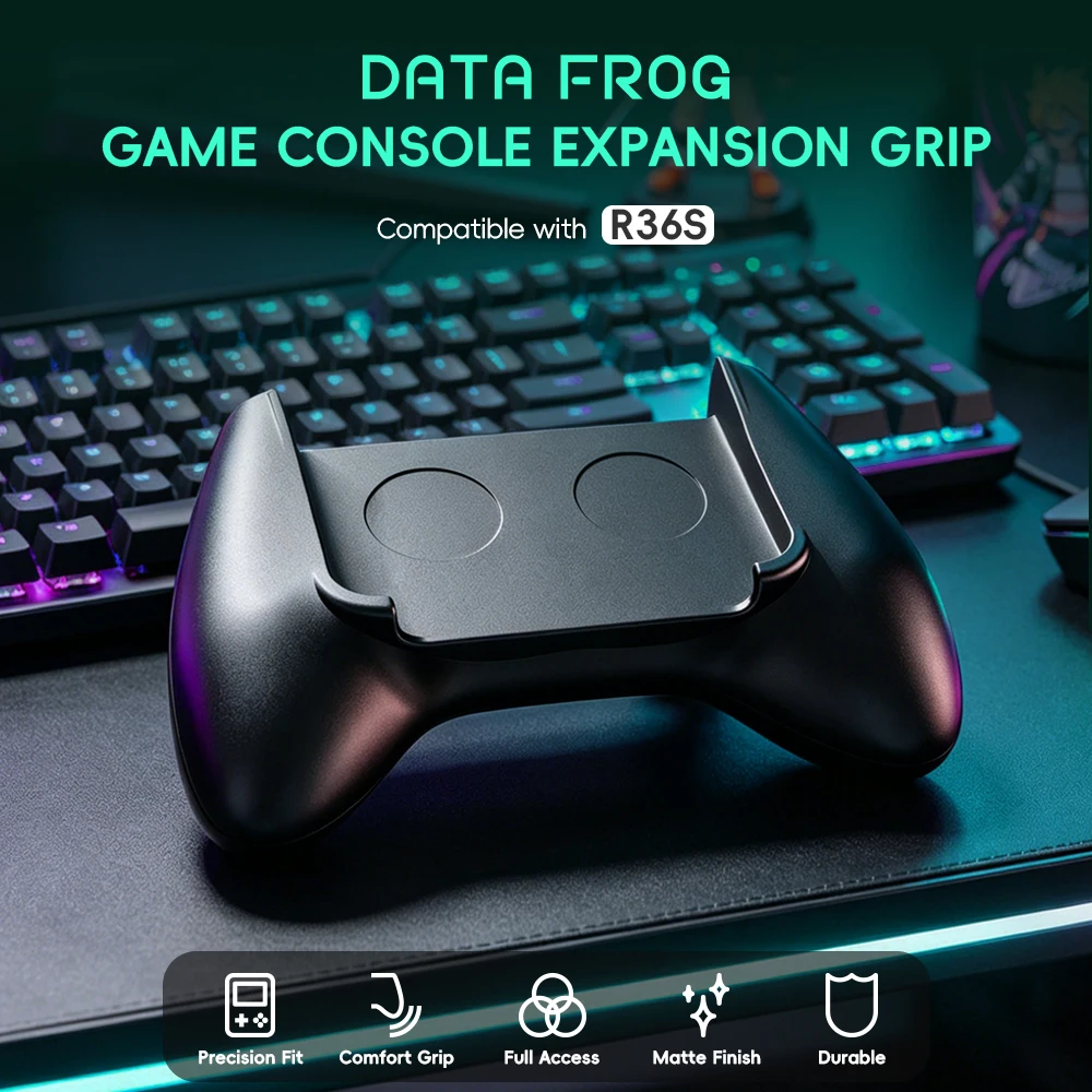 Retro Gaming Games - Data Frog R36S Game Grip Ergonomic