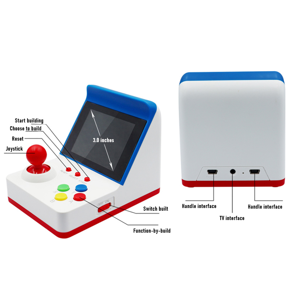 360 Video Games3inch 8Bit Port - Retro Gaming Device Handheld 评论和价格