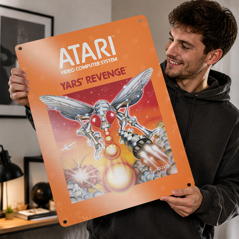 Atari Aluminum Posters Customi - Retro Gaming Lounge 评论和价格