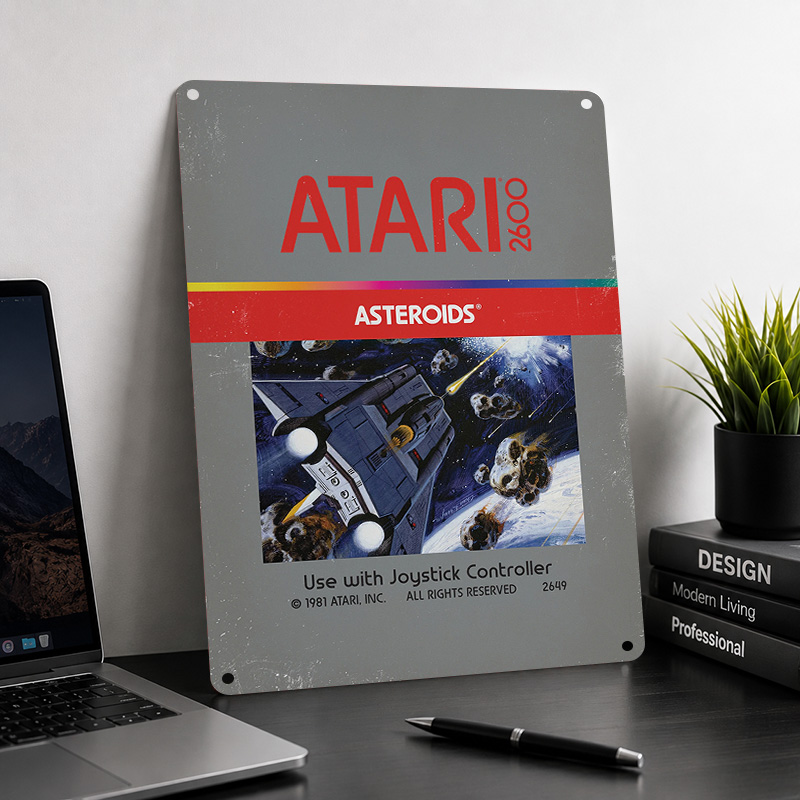Atari Aluminum Posters Customi - Retro Gaming Lounge 评论和价格