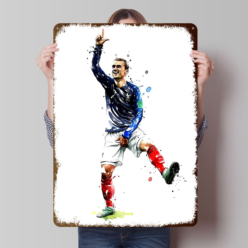 Antoine Griezmann France Print - Retro Gaming France 评论和价格