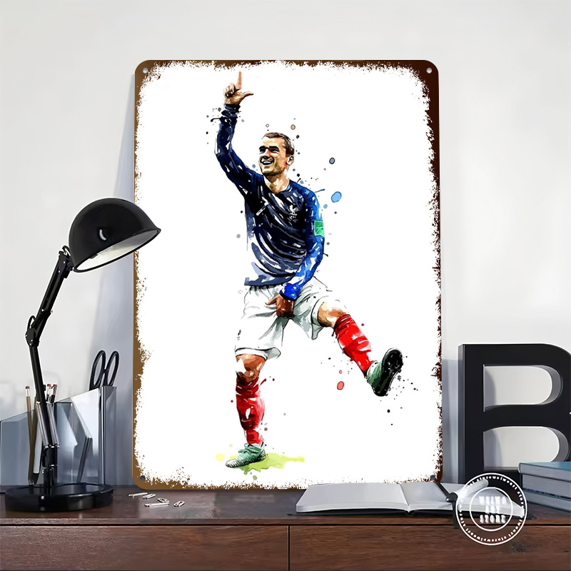 Antoine Griezmann France Print - Retro Gaming France 评论和价格