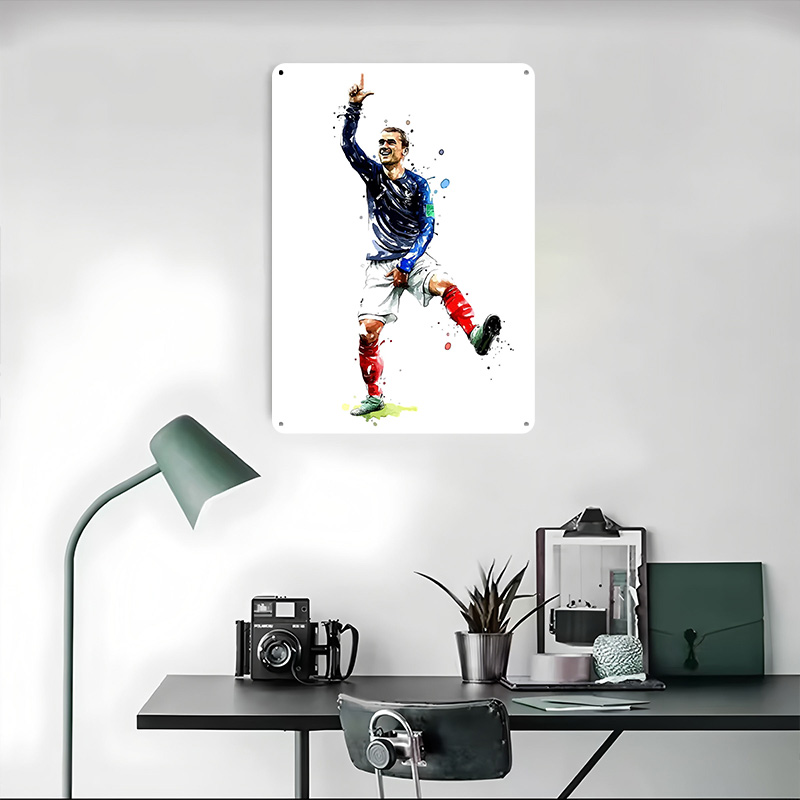 Antoine Griezmann France Print - Retro Gaming France 评论和价格