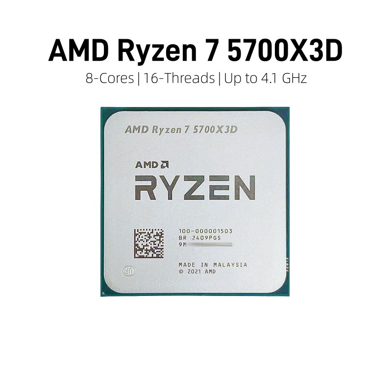 New AMD Ryzen 7 5700X3D R7 570 - Amd Cpu Ryzen 7 评论和价格