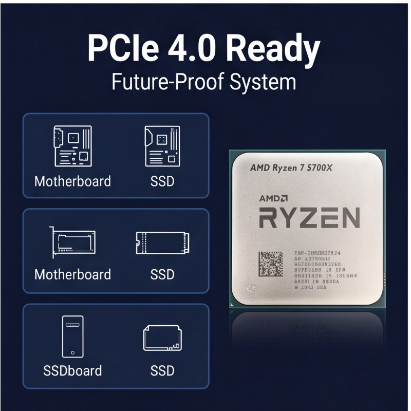 AMD Ryzen 7 5700X Processor Fo - Amd Cpu Ryzen 7 评论和价格