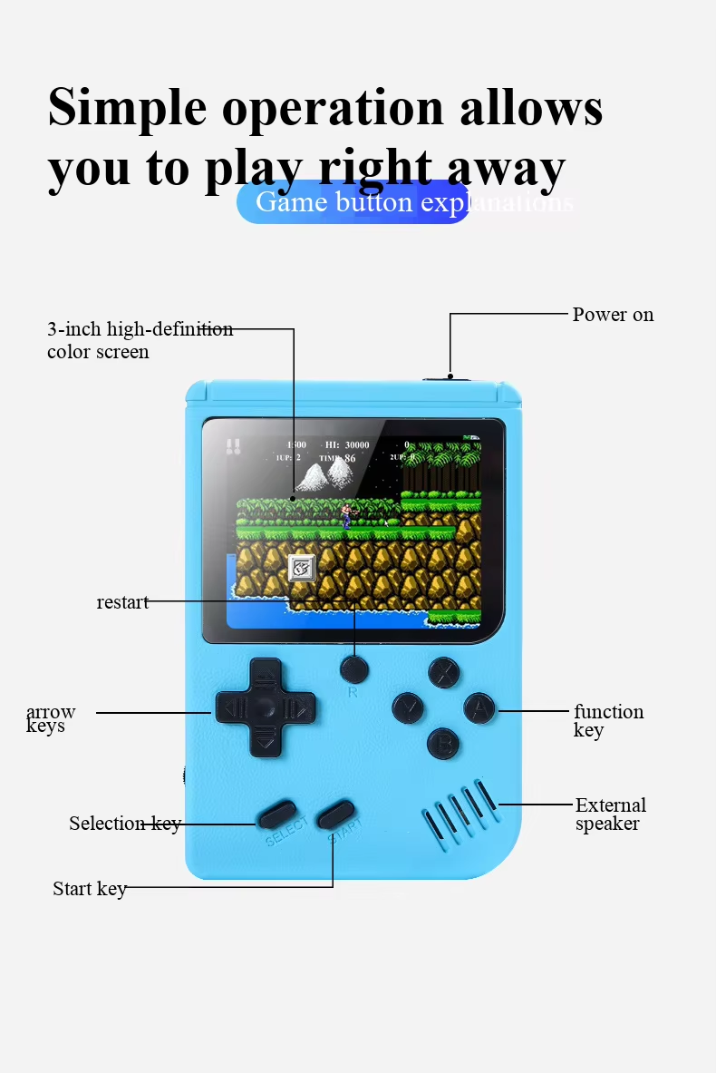 400 In 1 MINI Games Handheld G - Retro Gaming Usb 评论和价格