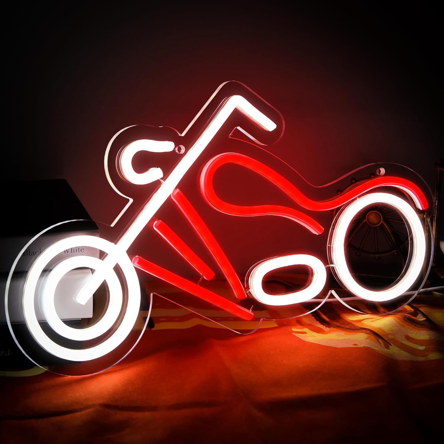 Retro Chopper Motorcycle Neon  - Retro Gaming Usb 评论和价格