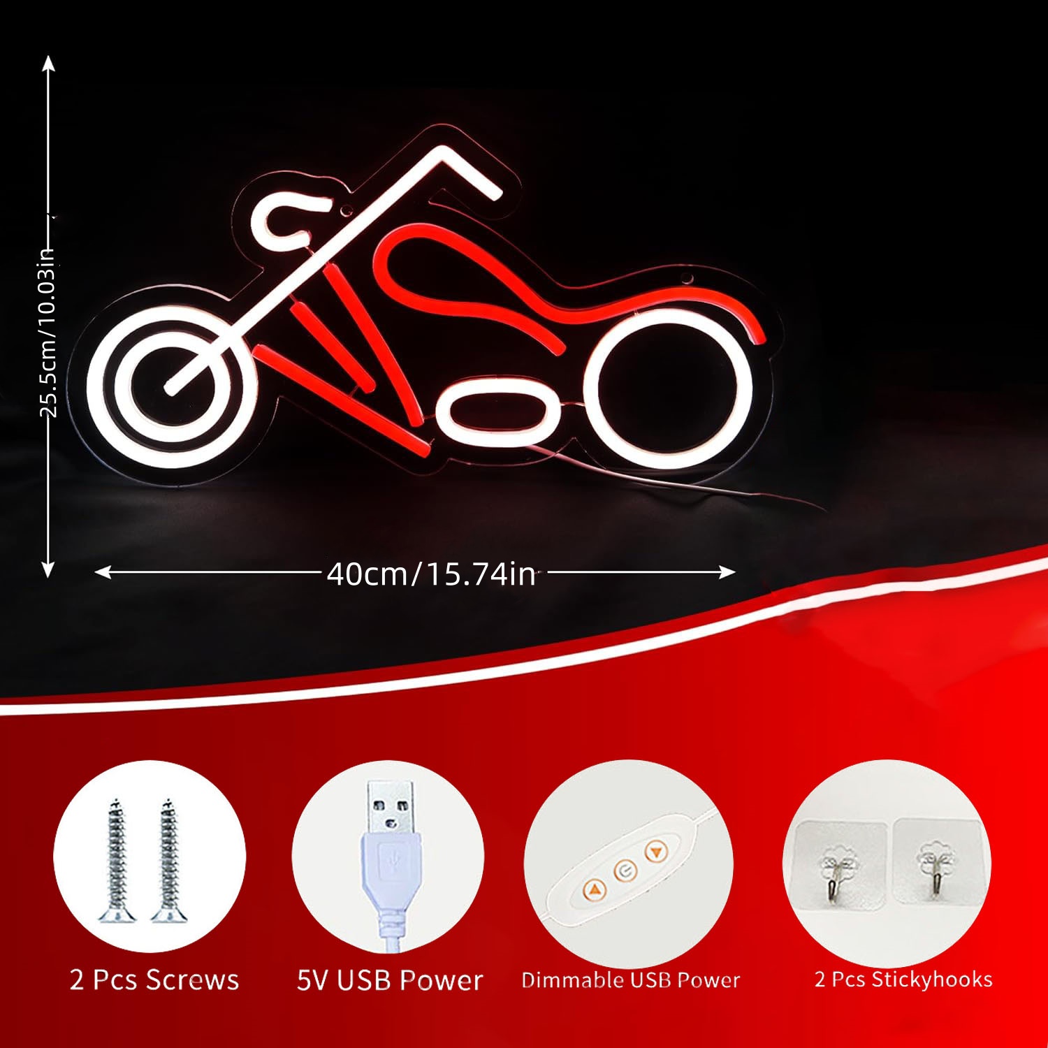 Retro Chopper Motorcycle Neon  - Retro Gaming Usb 评论和价格