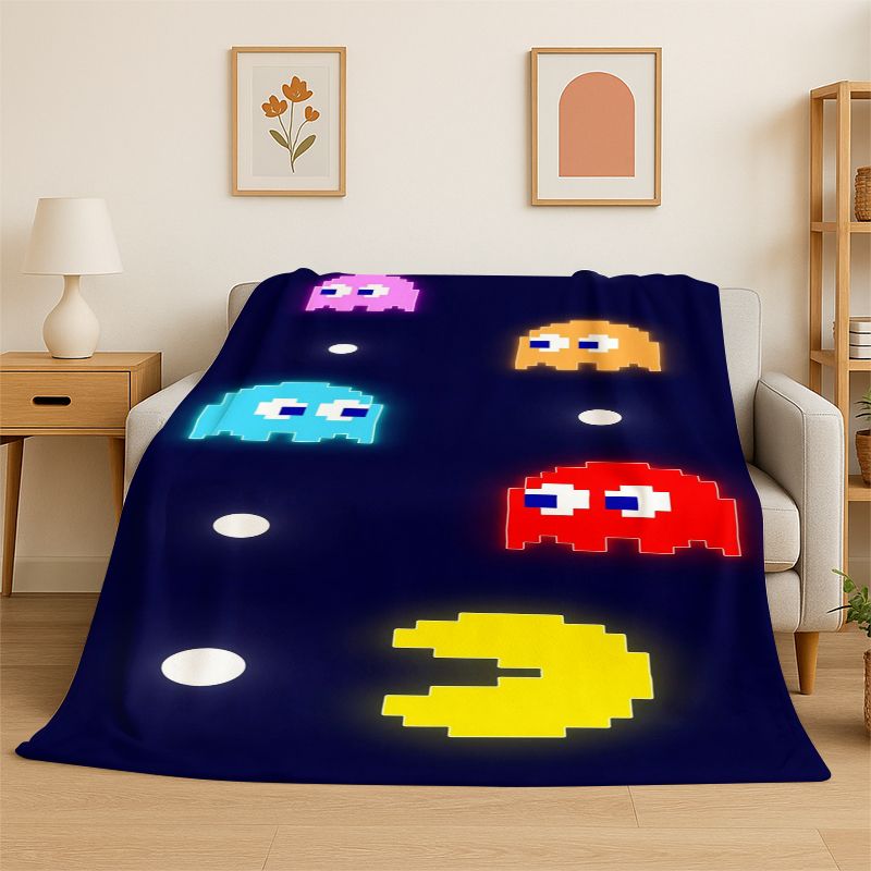 Retro P-Pacman Game Soft Flann - Retro Gaming Lounge 评论和价格