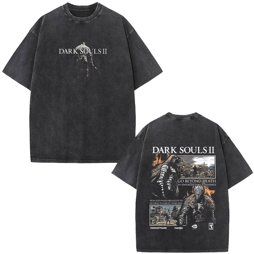 Washed Vintage Game Dark Souls - Retro Gaming Aesthetic 评论和价格