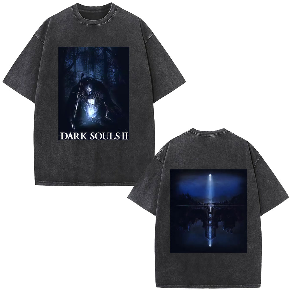 Washed Vintage Game Dark Souls - Retro Gaming Aesthetic 评论和价格