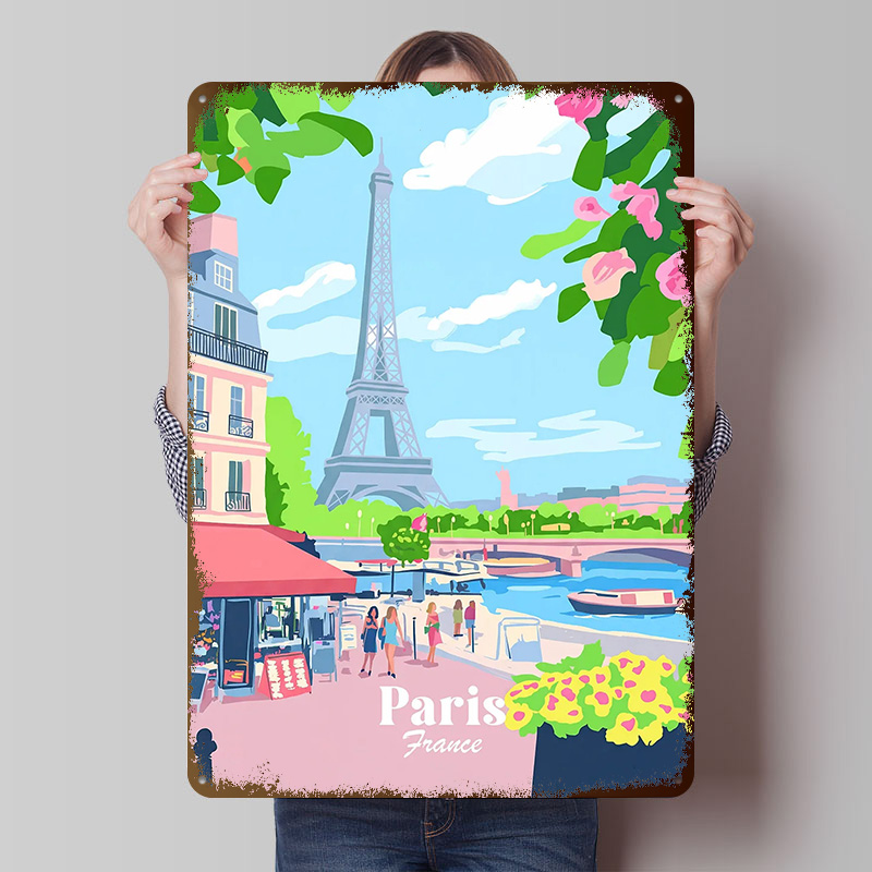 Paris France Poster Customized - Retro Gaming France 评论和价格