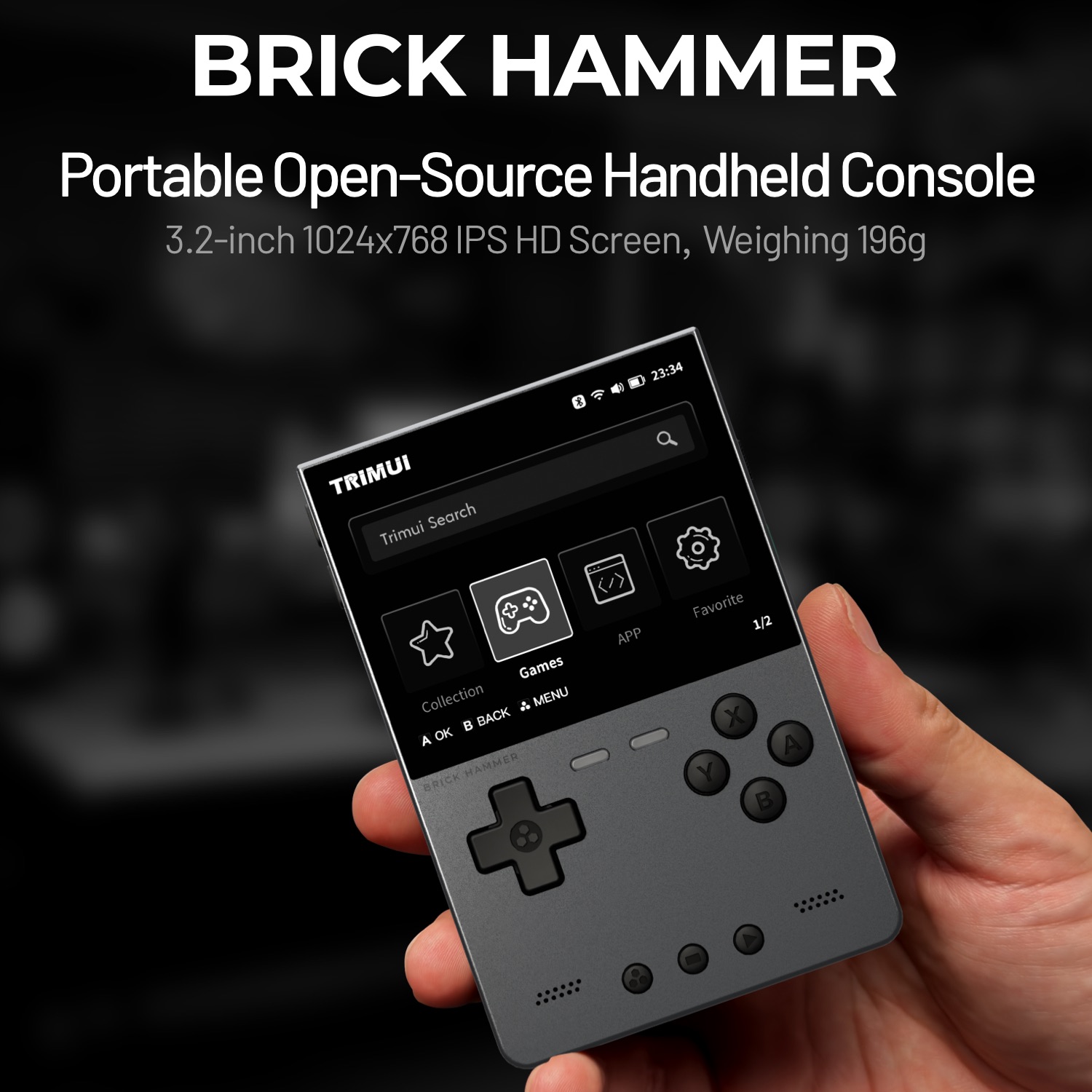 TRIMUI BRICK HAMMER Retro Hand - Retro Gaming On Phone 评论和价格