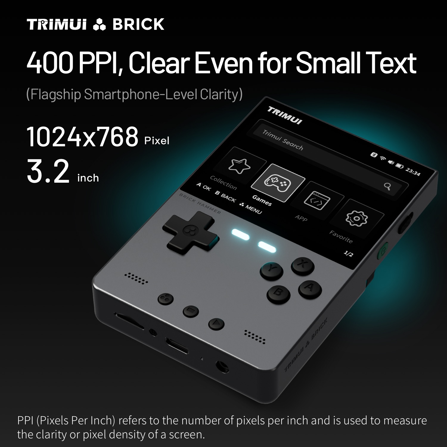 TRIMUI BRICK HAMMER Retro Hand - Retro Gaming On Phone 评论和价格