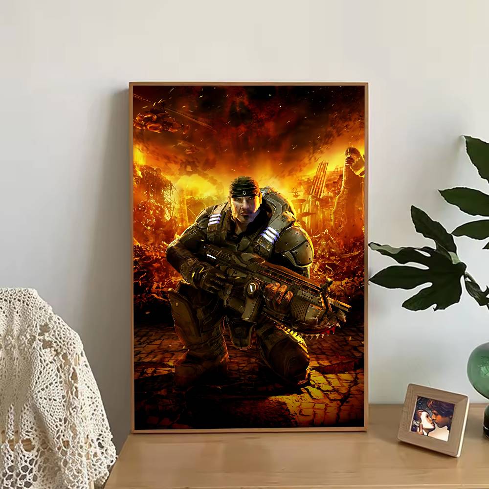 Game G-Gears of W-War Poster R - Retro Gaming Aesthetic 评论和价格