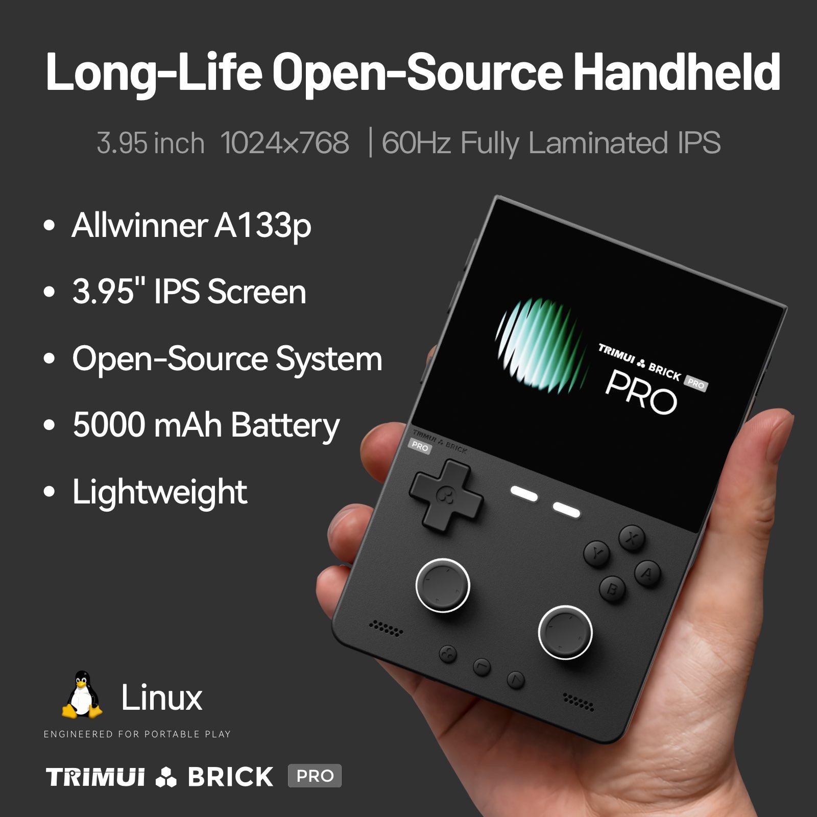 For TRIMUI Brick Pro Open-Sour - Retro Gaming On Phone 评论和价格
