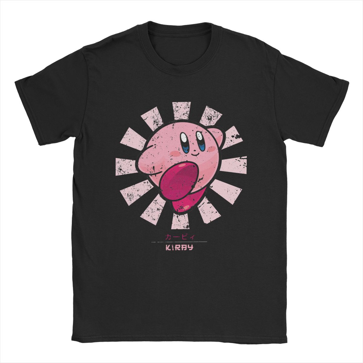 Kirbys Retro Japanese T-Shirts - Retro Gaming Aesthetic 评论和价格